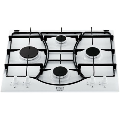 Газовая варочная панель Hotpoint-Ariston 7HPH 640 (WH) RU/HA 597602 2010 г инфо 10235d.